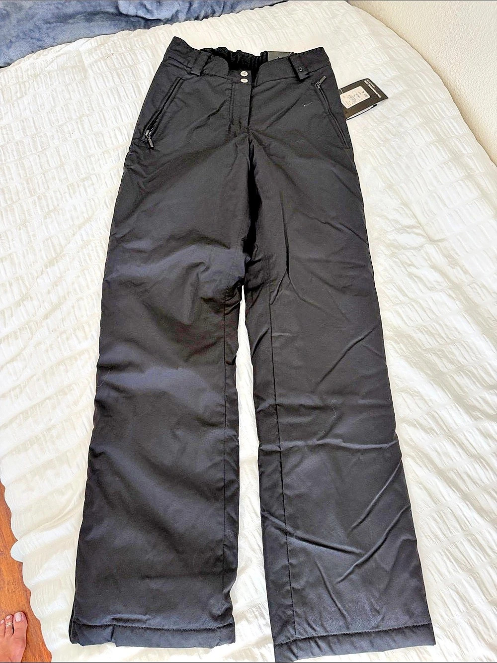 Fera Basic Insulated Snow Pants Black Size 4L NWT